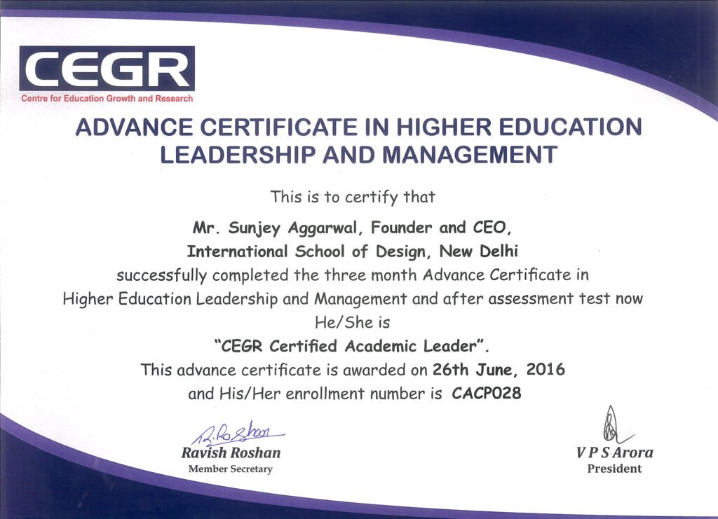 academic leader award